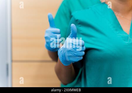 Concept of healthcare and multidisciplinary team. Medical success and confidence concept Stock Photo