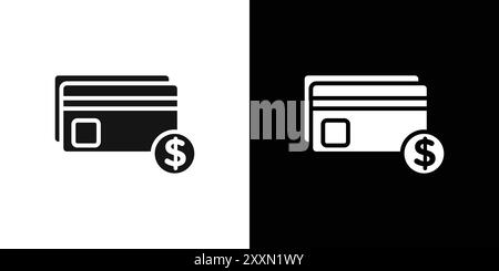 Payment method icon vector logo set collection or bundle pack group Stock Vector