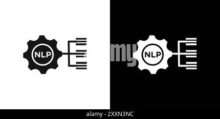 Nlp icon vector logo set collection for web app ui Stock Vector Image ...