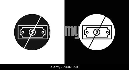 Stop Corruption icon vector logo set collection or bundle pack group Stock Vector