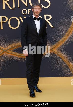 Sam Hazeldine attends the World premiere for Season Two of The Lord Of