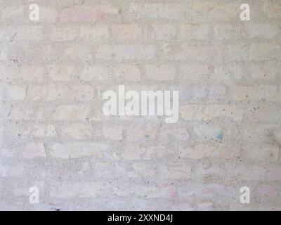 Pale brick wall background texture. Stock Photo