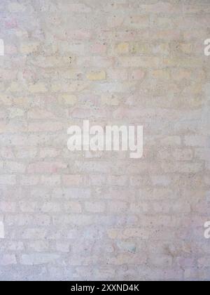 Pale brick wall background texture. Stock Photo