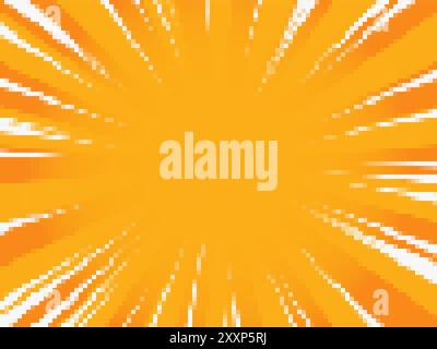 Action, speed lines, stripes for comic book frame. Dynamic, speed stripes abstract frame. Stock Vector