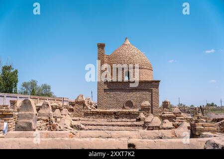 A large building with a dome on top and a small window Stock Photo