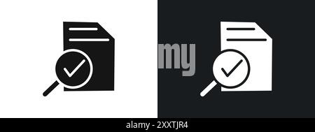 assessment icon linear vector graphics sign or symbol set for web app ui Stock Vector