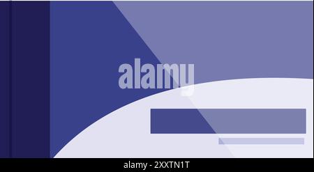 Modern train ticket showing destination and price information Stock Vector