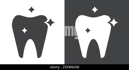 tooth Polish icon set in thin line outline style and linear vector sign ...