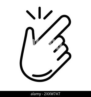 Easy icon Flat set in black and white color outline vector Stock Vector