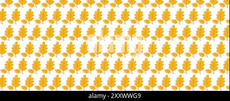 Floral seamless leaf pattern. Brown beige leaves and sprouts. Illustrated background. Vector. Print for textile or web. Stock Vector