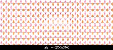 Floral seamless leaf pattern. Brown beige leaves and sprouts. Illustrated background. Vector. Print for textile or web. Stock Vector