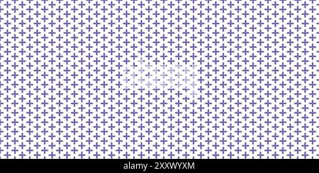 Seamless abstract pattern with stars on white background Stock Vector