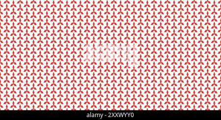 Seamless abstract pattern with stars on white background Stock Vector
