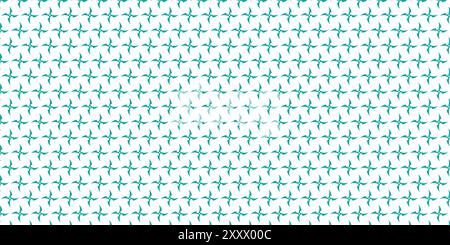 Seamless abstract pattern with stars on white background Stock Vector