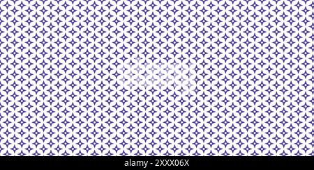 Seamless abstract pattern with stars on white background Stock Vector