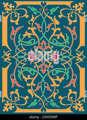Vintage retro floral calligraphic art decorative elements sketch set with flowers isolated vector illustration Stock Vector