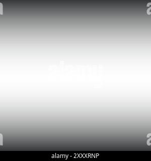 Gradient background vector. Smooth gray transition. Soft gradient shading. Horizontal light fade. Stock Vector