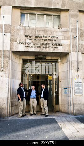 The Knesset Museum ( Home of the first Israeli Kneset ) on King George V St in West Jerusalem. Stock Photo