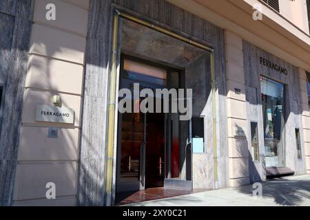 FERRAGAMO fashion store on Rodeo Drive, Beverly Hills Stock Photo - Alamy