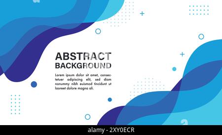 Abstract design free form background. Vector illustration Stock Vector
