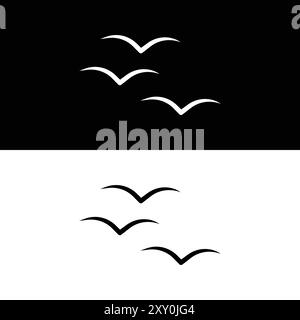A Bird In Spreading It's Wings In Flight Is Isolated On A White Background. Stock Vector