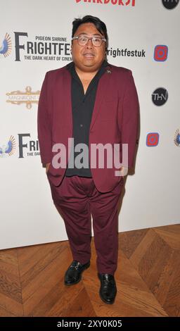 London, UK. 26th Aug, 2024. Tim Cruz at the 'Ladybug' FrightFest film festival premiere, final day 5, Odeon Luxe Leicester Square, Leicester Square, on Monnday 26 August 2024 in London, England, UK. CAP/CAN © CAN/Capital Pictures Credit: Capital Pictures/Alamy Live News Stock Photo