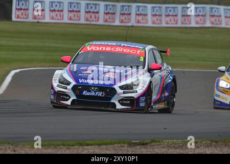 Tom Chilton, Hyundai i30N, Team Bristol Street Motors, Round 22, BTCC, British Touring Car Championship, rounds 22, 23 and 24 of the 2024 season, 25th Stock Photo