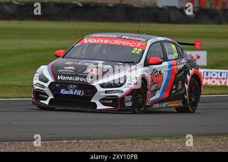 Nick Halstead, Hyundai i30N, Team Bristol Street Motors, Round 22, BTCC, British Touring Car Championship, rounds 22, 23 and 24 of the 2024 season, 25 Stock Photo