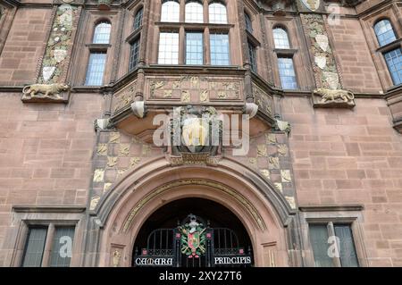 Closeup of Coventry Council House Stock Photo