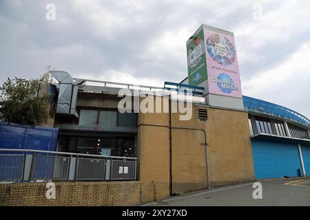 Coventry indoor market which was opened in 1958 by Princess Alexandra Stock Photo