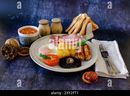 Full English Breakfast Stock Photo