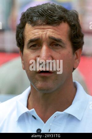 Carlos Alberto Parreiro coach of the 1994 Brazilian World Cup winners Stock Photo