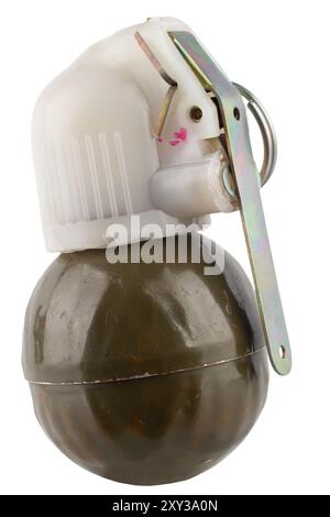 hand grenade RGN isolated on white background Stock Photo - Alamy