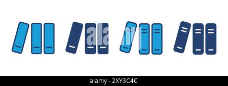 Library icon vector. education icon vector Stock Vector