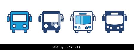 Bus icon vector. bus vector icon Stock Vector