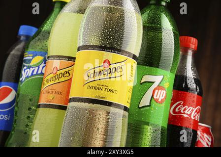 Global soft drink market is dominated by brands of few multinational ...