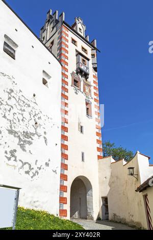 High castle in Fuessen Stock Photo