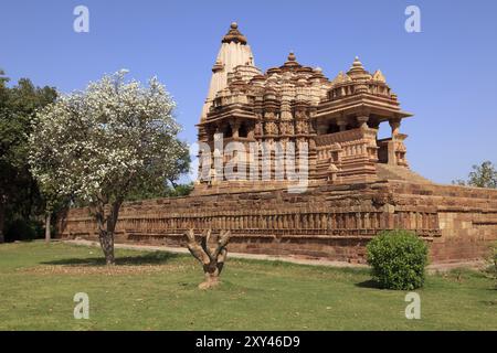 Chitragupta Temple in Khajuraho Stock Photo