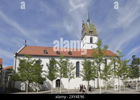 Gothic St. Nicholas Church, Adenauerplatz, Friedrichshafen