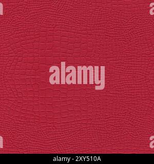 Suitable for background, crocodile leather texture surface kraft red burgundy paper close-up, can be used for web templates and artworks Stock Photo