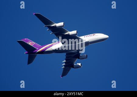 Thai Airways International A380 aircraft, second floor