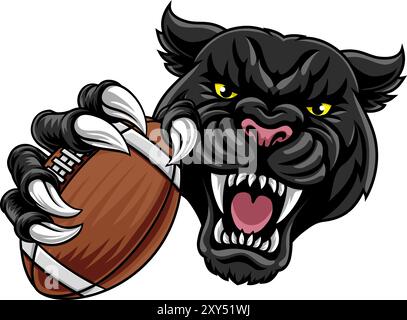 panther ball mascots 2024 D14-53 Stock Vector