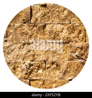 Rectangular cut out beige organic marble wall texture background can be, tile seamless lined up Stock Photo