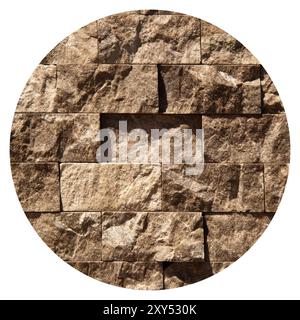 Rectangular cut out beige organic marble wall texture background can be, tile seamless lined up Stock Photo