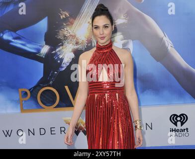 Gal Gadot at the Los Angeles premiere of 'Wonder Woman' held at the Pantages Theatre in Hollywood, USA on May 25, 2017 Stock Photo