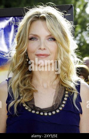 Michelle Pfeiffer at the Los Angeles premiere of 'Stardust' held at the Paramount Pictures Studios in Hollywood, USA on July 29, 2007 Stock Photo