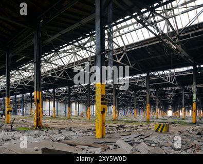 Disused factory Stock Photo