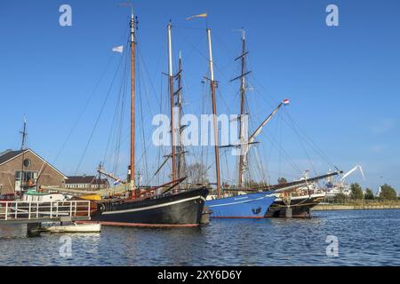 Den Helder, Netherlands. October 2022. Den Helder's former shipyard, now museum port Willemsoord Stock Photo