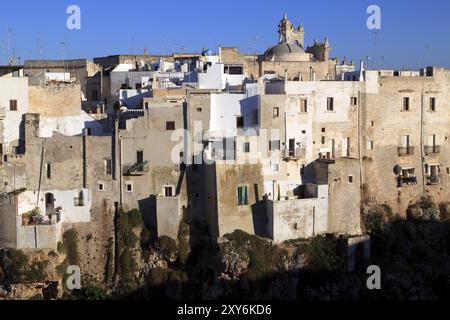 Polignano a Mare coastal town in Italy Stock Photo