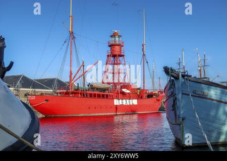 Den Helder, Netherlands. October 2022. Den Helder's former shipyard, now museum port Willemsoord Stock Photo